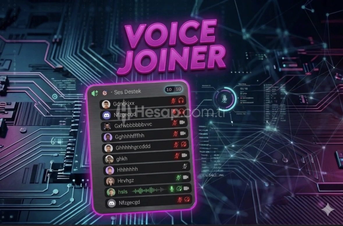 Discord Token Voice Joiner su dan ucuz